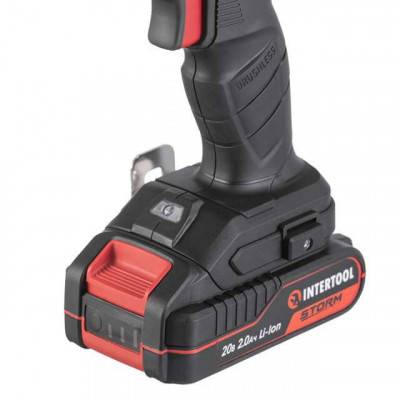 Будкрам купити Шуруповерт ударний акумуляторний з безщітковим двигуном 20 В, 200 Нм, 0-2900 об/хв, 0-4000 уд/хв, 1/4", Li-Ion, 2.0 Ач, ЗУ 2 А, кейс Шуруповерт ударний акумуляторний з безщітковим двигуном 20 В, 200 Нм, 0-2900 об/хв, 0-4000 уд/хв, 1/4", Li-Ion, 2.0 Ач, ЗУ 2 А, кейс 9