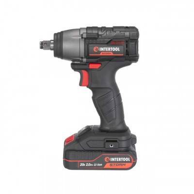 Будкрам купить Гайковерт ударный аккумуляторный с бесщеточным двигателем 20 В, 300 Нм, 0-2500 об/мин, 0-3000 уд/мин, 1/2", Li-ion, 2.0 Ач, ЗУ 2 А, кейс Гайковерт ударный аккумуляторный с бесщеточным двигателем 20 В, 300 Нм, 0-2500 об/мин, 0-3000 уд/мин, 1/2", Li-ion, 2.0 Ач, ЗУ 2 А, кейс 2