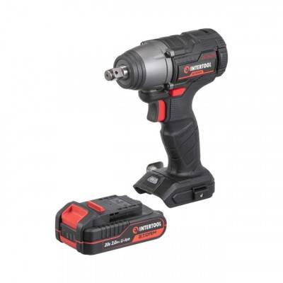 Будкрам купить Гайковерт ударный аккумуляторный с бесщеточным двигателем 20 В, 300 Нм, 0-2500 об/мин, 0-3000 уд/мин, 1/2", Li-ion, 2.0 Ач, ЗУ 2 А, кейс Гайковерт ударный аккумуляторный с бесщеточным двигателем 20 В, 300 Нм, 0-2500 об/мин, 0-3000 уд/мин, 1/2", Li-ion, 2.0 Ач, ЗУ 2 А, кейс 10