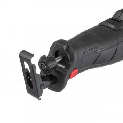 Будкрам купити Пила шабельна акумуляторна з безщітковим двигуном 20 В, 0-2500 об/хв, хід пилки 28 мм, без ЗУ та АКБ Пила шабельна акумуляторна з безщітковим двигуном 20 В, 0-2500 об/хв, хід пилки 28 мм, без ЗУ та АКБ 7