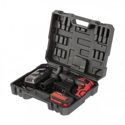 Будкрам купити Перфоратор акумуляторний з безщітковим двигуном 20 В, 2 Дж, 0-1250 об/хв, 0-4800 уд/хв, SDS plus, Li-Ion, 4.0 Ач, ЗУ 4 А, кейс Перфоратор акумуляторний з безщітковим двигуном 20 В, 2 Дж, 0-1250 об/хв, 0-4800 уд/хв, SDS plus, Li-Ion, 4.0 Ач, ЗУ 4 А, кейс 15