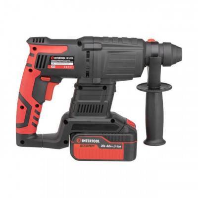 Будкрам купити Перфоратор акумуляторний з безщітковим двигуном 20 В, 2 Дж, 0-1250 об/хв, 0-4800 уд/хв, SDS plus, Li-Ion, 4.0 Ач, ЗУ 4 А, кейс Перфоратор акумуляторний з безщітковим двигуном 20 В, 2 Дж, 0-1250 об/хв, 0-4800 уд/хв, SDS plus, Li-Ion, 4.0 Ач, ЗУ 4 А, кейс 4