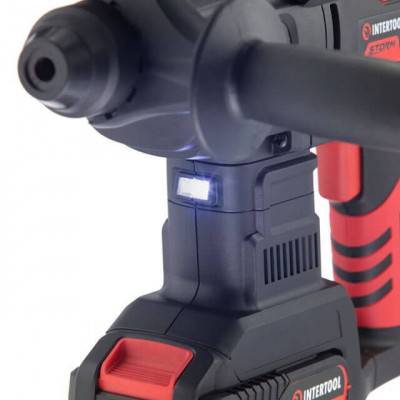 Будкрам купити Перфоратор акумуляторний з безщітковим двигуном 20 В, 2 Дж, 0-1250 об/хв, 0-4800 уд/хв, SDS plus, Li-Ion, 4.0 Ач, ЗУ 4 А, кейс Перфоратор акумуляторний з безщітковим двигуном 20 В, 2 Дж, 0-1250 об/хв, 0-4800 уд/хв, SDS plus, Li-Ion, 4.0 Ач, ЗУ 4 А, кейс 6