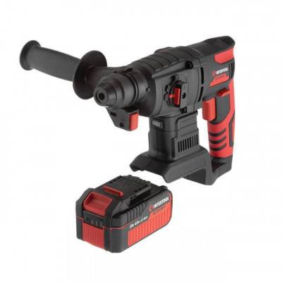 Будкрам купити Перфоратор акумуляторний з безщітковим двигуном 20 В, 2 Дж, 0-1250 об/хв, 0-4800 уд/хв, SDS plus, Li-Ion, 4.0 Ач, ЗУ 4 А, кейс Перфоратор акумуляторний з безщітковим двигуном 20 В, 2 Дж, 0-1250 об/хв, 0-4800 уд/хв, SDS plus, Li-Ion, 4.0 Ач, ЗУ 4 А, кейс 10