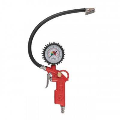 Будкрам купити Набір пневмоінструментів 6 одиниць, пістолет для накачування шин, продувний пістолет, поліуретановий шланг 5м., три наконечники Набір пневмоінструментів 6 одиниць, пістолет для накачування шин, продувний пістолет, поліуретановий шланг 5м., три наконечники 3