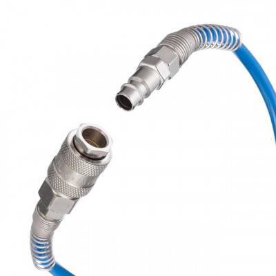 Будкрам купити Набір пневмоінструментів 6 одиниць, пістолет для накачування шин, продувний пістолет, поліуретановий шланг 5м., три наконечники Набір пневмоінструментів 6 одиниць, пістолет для накачування шин, продувний пістолет, поліуретановий шланг 5м., три наконечники 7