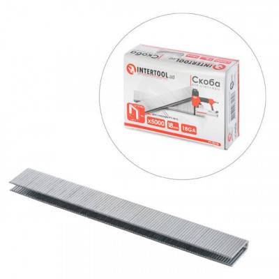 Будкрам купити Скоба для степлера РТ-1612 18мм (18GA) 5,7(5,8)x1,25x1,0мм 5000шт/упак