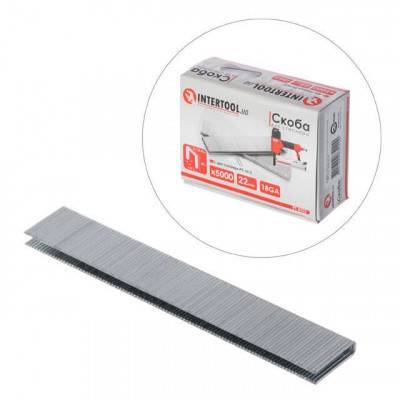 Будкрам купити Скоба для степлера РТ-1612 22мм (18GA) 5,7(5,8)x1,25x1,0мм 5000шт/упак