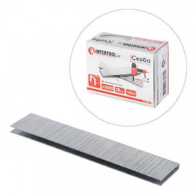 Будкрам купити Скоба для степлера РТ-1612 28мм (18GA) 5,7(5,8)x1,25x1,0мм 5000шт/упак