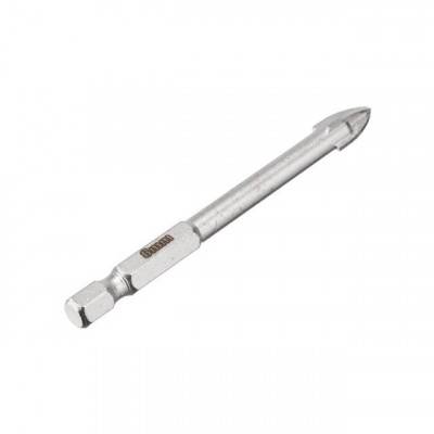 Будкрам купить Сверло по стеклу и керамике 8 мм HEX 1/4'' (6.35 mm) Сверло по стеклу и керамике 8 мм HEX 1/4'' (6.35 mm) 2