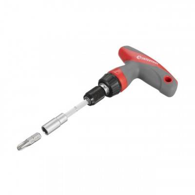 Будкрам купить Отвертка Т-образная с храповым механизмом и комплектом насадок 29 ед. Отвертка Т-образная с храповым механизмом и комплектом насадок 29 ед. 4