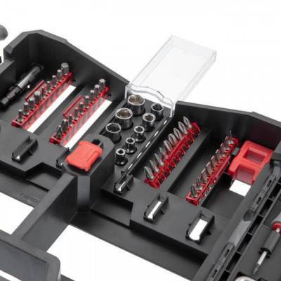 Будкрам купити Набір викруток з комплектом насадок та головок 63 од. Набір викруток з комплектом насадок та головок 63 од. 7