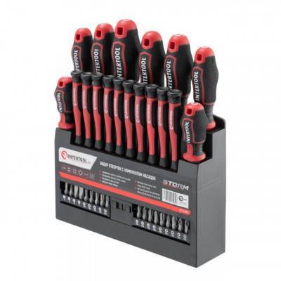 Будкрам купити Набір викруток з комплектом насадок 36 од., STORM