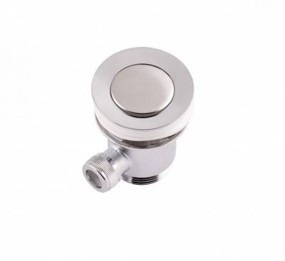 Будкрам купити Донний клапан для раковини Qtap L02 з переливом Донний клапан для раковини Qtap L02 з переливом 5