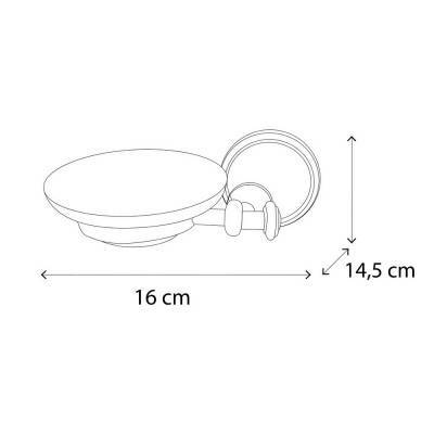 Будкрам купити Мильниця Bianchi Classic ACBCLA030000VOT Мильниця Bianchi Classic ACBCLA030000VOT 4