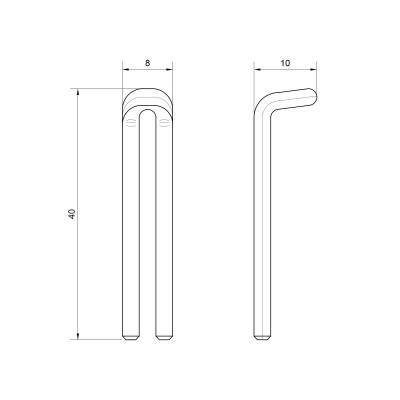Будкрам купить Вилка для блокировки термоголовок Icma №11110 Вилка для блокировки термоголовок Icma №11110 3
