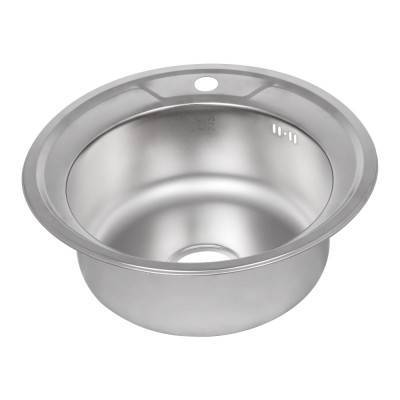 Будкрам купити Кухонне миття Lidz 490-A 0,8 мм Satin (LIDZ490ASAT) Кухонне миття Lidz 490-A 0,8 мм Satin (LIDZ490ASAT) 6