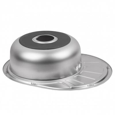 Будкрам купить Кухонная мойка Lidz 5745 0,6 мм Satin (LIDZ574506SAT) Кухонная мойка Lidz 5745 0,6 мм Satin (LIDZ574506SAT) 7