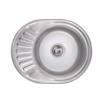 Будкрам купити Кухонна мийка Lidz 6044 0,6 мм Polish (LIDZ604406POL)