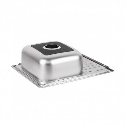 Будкрам купити Кухонна мийка Lidz 5848 0,8 мм Satin (LIDZ5848SAT) Кухонна мийка Lidz 5848 0,8 мм Satin (LIDZ5848SAT) 7