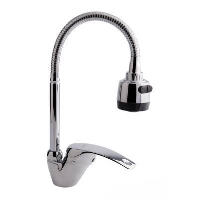 Будкрам купить Смеситель для кухни с рефлекторным изливом SW G-Ferro Mars 008F-1