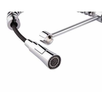 Будкрам купити Змішувач для кухні Qtap Tenso CRM 013F з рефлекторним виливом Змішувач для кухні Qtap Tenso CRM 013F з рефлекторним виливом 6