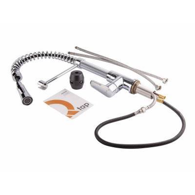 Будкрам купити Змішувач для кухні Qtap Tenso CRM 013F з рефлекторним виливом Змішувач для кухні Qtap Tenso CRM 013F з рефлекторним виливом 11