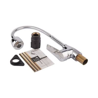 Будкрам купити Змішувач для кухні Lidz (CRM) 20 38 014 04 з рефлекторним виливом Змішувач для кухні Lidz (CRM) 20 38 014 04 з рефлекторним виливом 5