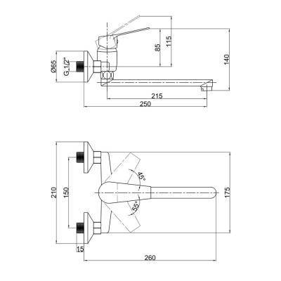 Будкрам купить Смеситель для кухни Lidz (CRM) 40 87 009 Смеситель для кухни Lidz (CRM) 40 87 009 4
