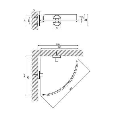 Будкрам купить Полка Lidz (CRG) 114.10.01 Полка Lidz (CRG) 114.10.01 4