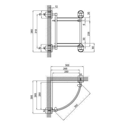 Будкрам купить Полка Lidz (CRG) 114.10.02 Полка Lidz (CRG) 114.10.02 4