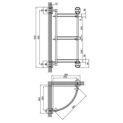Будкрам купить Полка Lidz (CRG) 114.10.03 Полка Lidz (CRG) 114.10.03 4