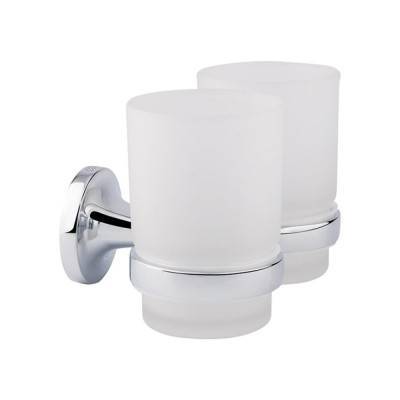 Будкрам купить Стакан двойной GF (CRM)S-2808 с держателем зубных щеток