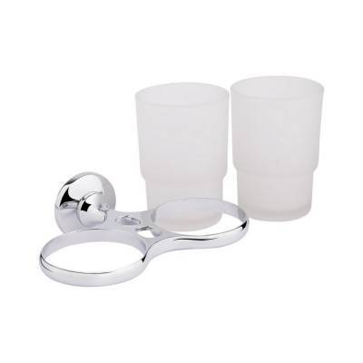 Будкрам купить Стакан двойной GF (CRM)S-2808 с держателем зубных щеток Стакан двойной GF (CRM)S-2808 с держателем зубных щеток 5