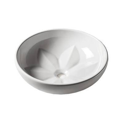 Будкрам купить Раковина-чаша Azzurra Fleur FLE200B1 Shiny white