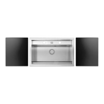 Будкрам купити Набір Apell мийка кухонна Regola Satin RE791IKITB + змішувач Telescopic APF1260CR