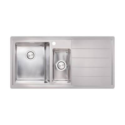 Будкрам купити Кухонна мийка Apell Linear Plus LNP1002FRBC Brushed