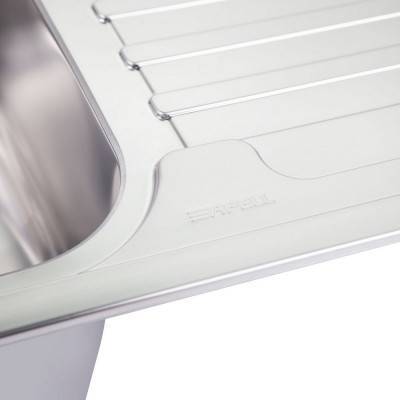 Будкрам купити Кухонна мийка Apell Venezia VE861IRBC Brushed Кухонна мийка Apell Venezia VE861IRBC Brushed 8