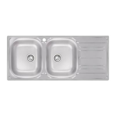 Будкрам купити Кухонна мийка Apell Oceano OH1162IRPC Satin