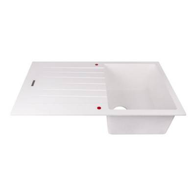 Будкрам купить Кухонная мойка Apell Pietra Plus PTPL861GW Total white Кухонная мойка Apell Pietra Plus PTPL861GW Total white 6