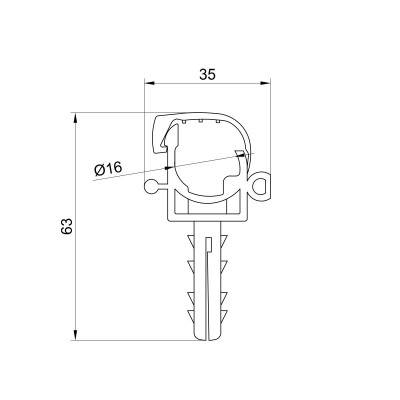 Будкрам купить Крепеж SD Plus 16 SD09916 Крепеж SD Plus 16 SD09916 3