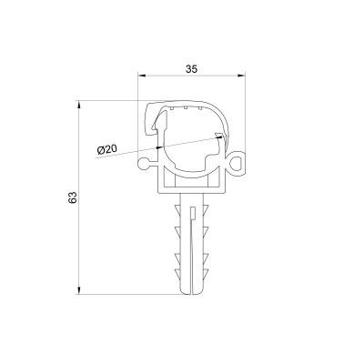 Будкрам купить Крепеж SD Plus 20 SD09920 Крепеж SD Plus 20 SD09920 3