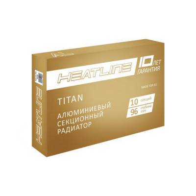Будкрам купить Радиатор алюминиевый Heat Line Titan 500/96 Радиатор алюминиевый Heat Line Titan 500/96 5