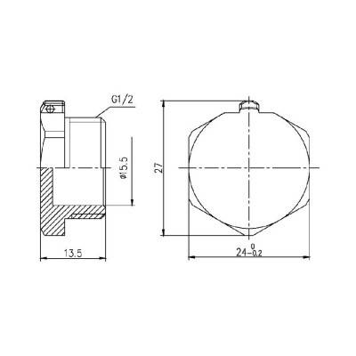 Будкрам купить Заглушка SD Forte 1/2" НР SF35315 Заглушка SD Forte 1/2" НР SF35315 4