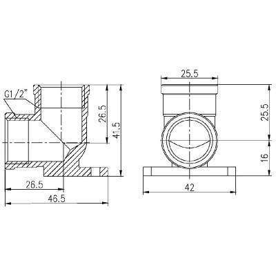 Будкрам купити Кутник настінний SD Forte 1/2" ВВ SF37115 Кутник настінний SD Forte 1/2" ВВ SF37115 4