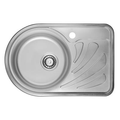 Будкрам купить Кухонная мойка ULA 7111 L Satin (ULA7111SAT08L)