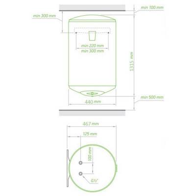Будкрам купити Водонагрівач Tesy Bilight 150 л, мокрий ТЕН 2,0 кВт (GCV1504420B11TSRC) 300435 Водонагрівач Tesy Bilight 150 л, мокрий ТЕН 2,0 кВт (GCV1504420B11TSRC) 300435 4