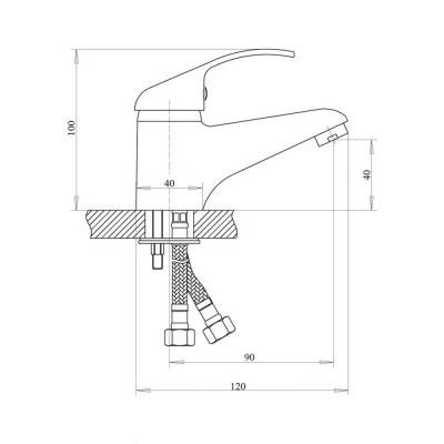 Будкрам купить Смеситель для раковины SW Gromix 001 Смеситель для раковины SW Gromix 001 4