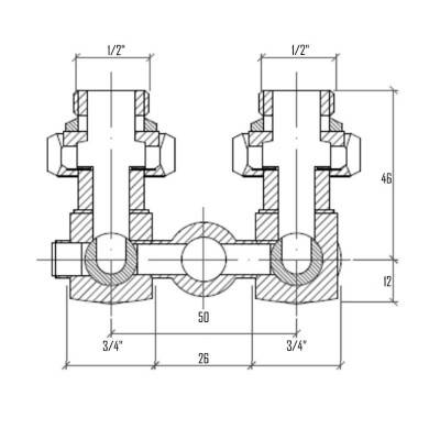Будкрам купити Ветиль однотрубний Icma 1/2" №903 Ветиль однотрубний Icma 1/2" №903 3