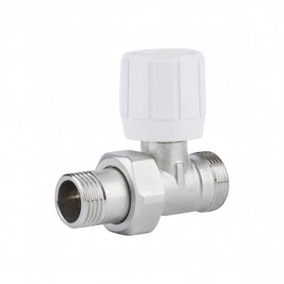 Будкрам купить Кран радиаторный Icma 1/2" прямой под фитинг №828